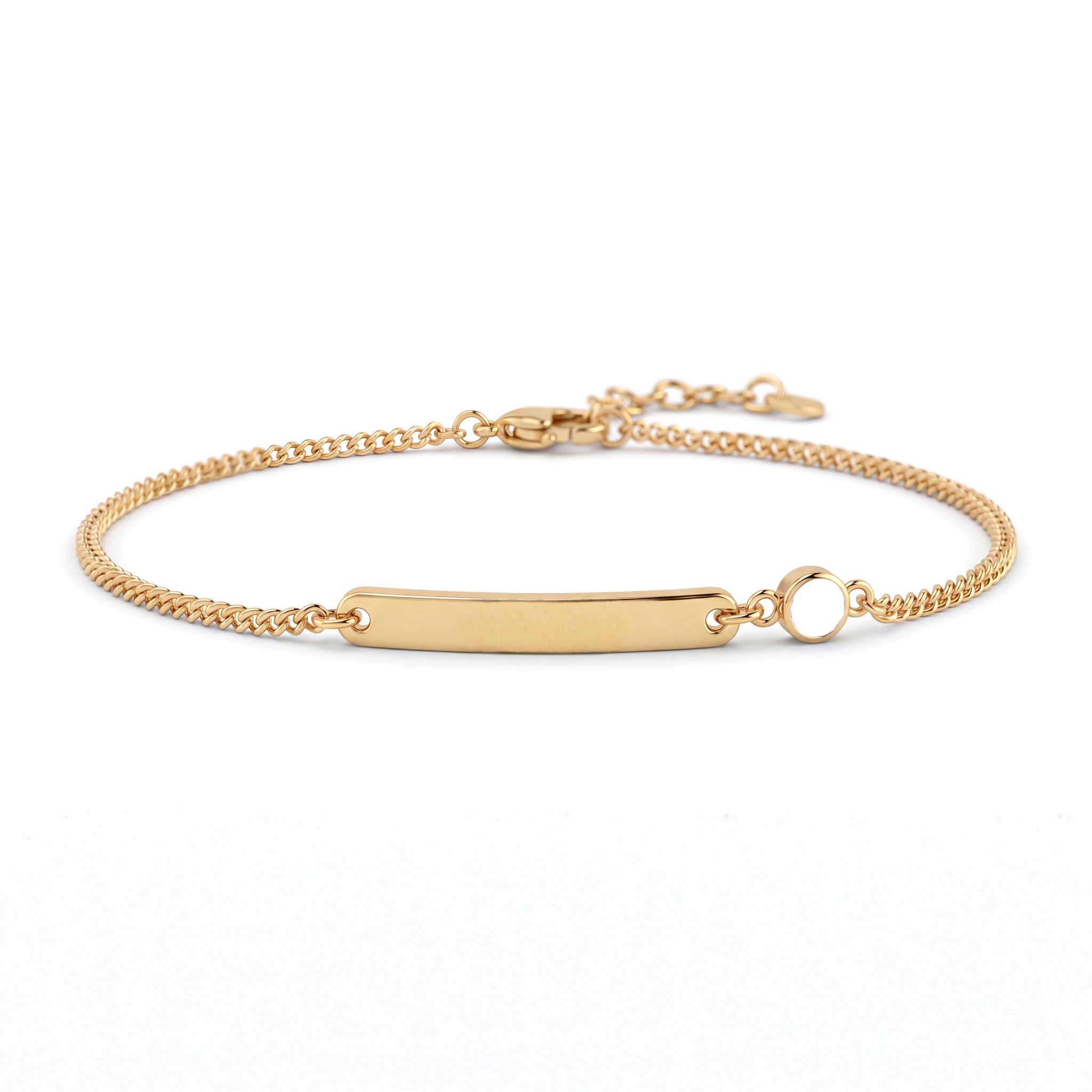 Bracelete com Pedras de Nascimento "Aurora"