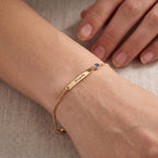 Bracelete com Pedras de Nascimento "Aurora"