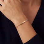 Bracelete com Pedras de Nascimento "Aurora"