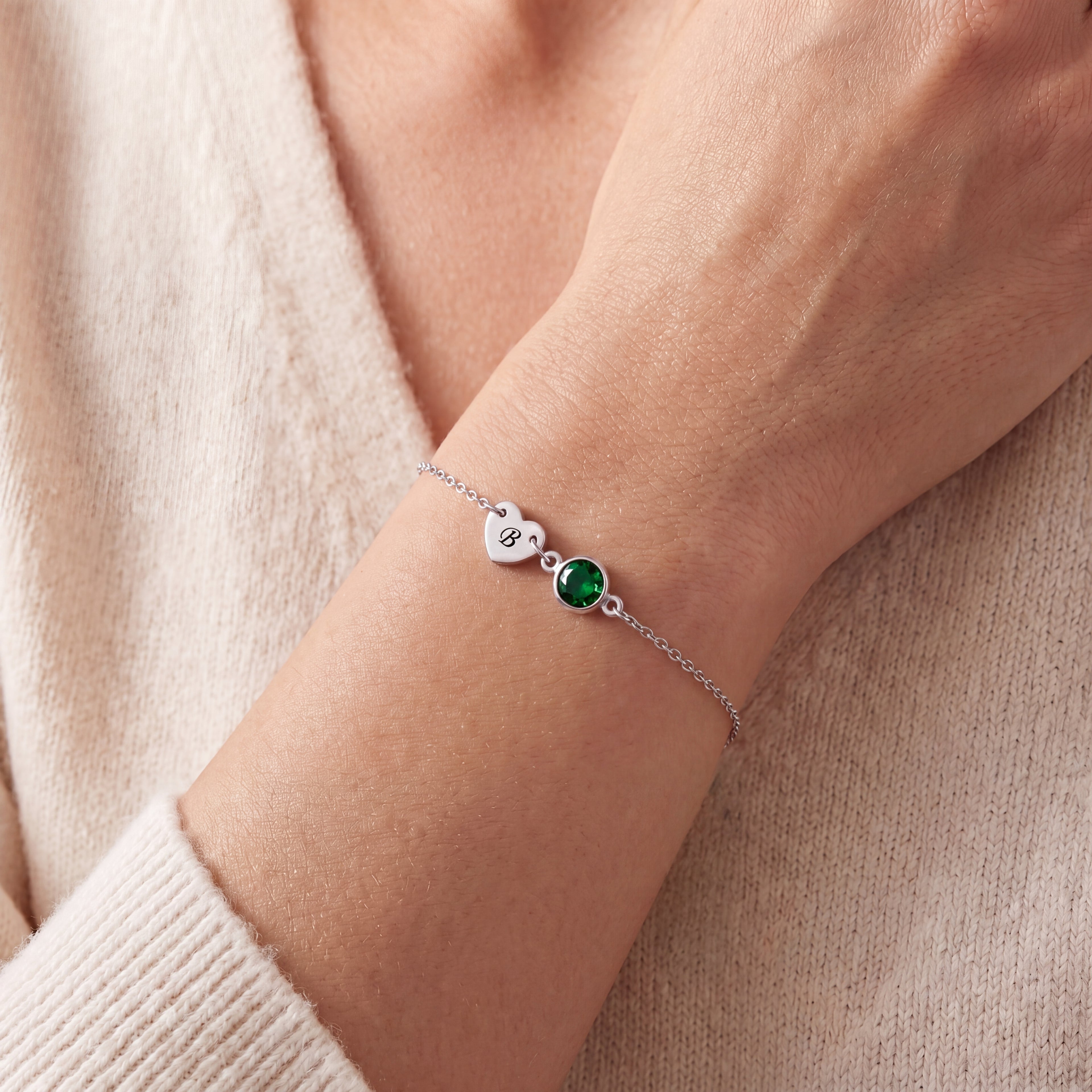 Pulseira de Pedras de Nascimento "Mira"