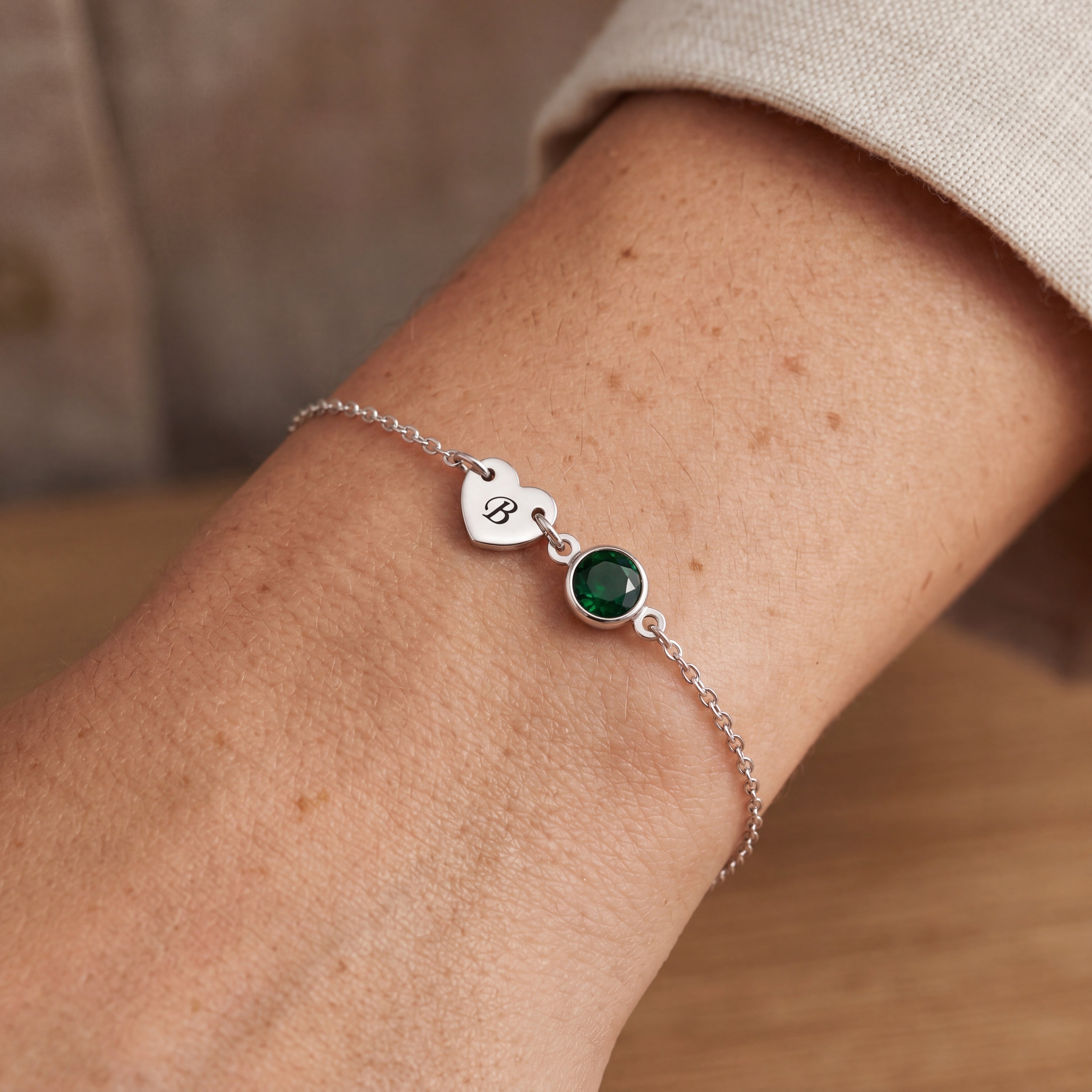 Pulseira de Pedras de Nascimento "Mira"