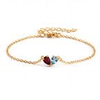 Pulseira com Pedra de Nascimento "Lumina"
