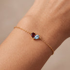 Pulseira com Pedra de Nascimento "Lumina"