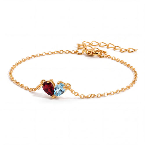 Pulseira com Pedra de Nascimento "Lumina"