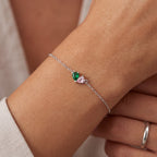 Pulseira com Pedra de Nascimento "Lumina"