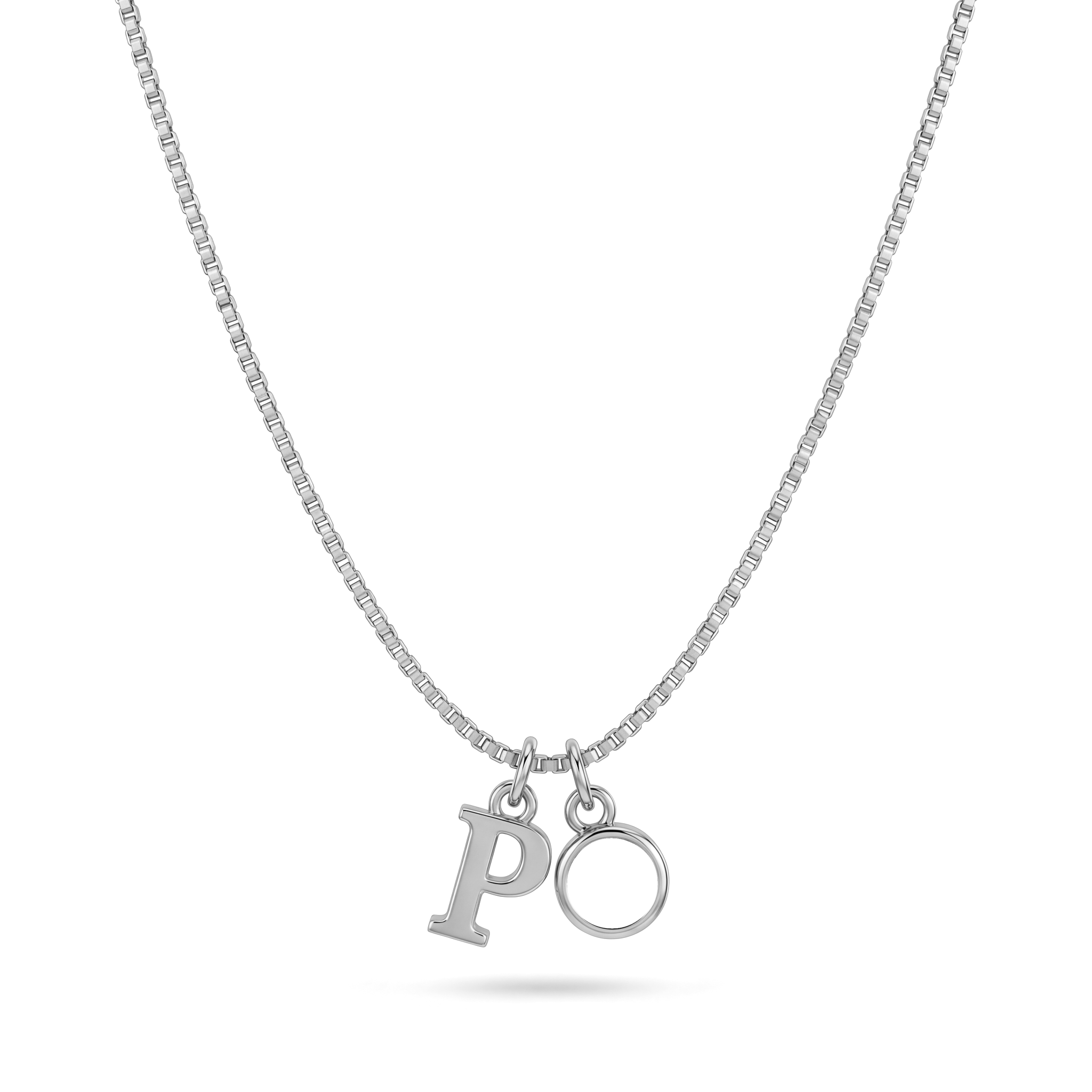 Colar de Pedra de Nascimento Inicial "Cora"