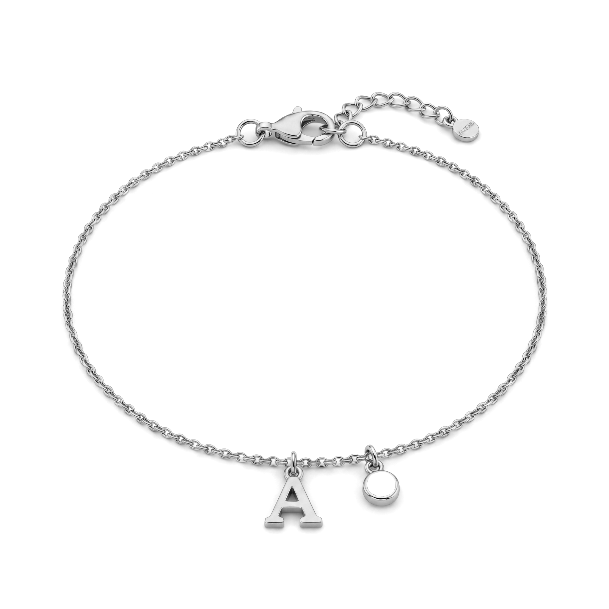 Pulseira de Pedras de Nascimento Iniciais "Éden"