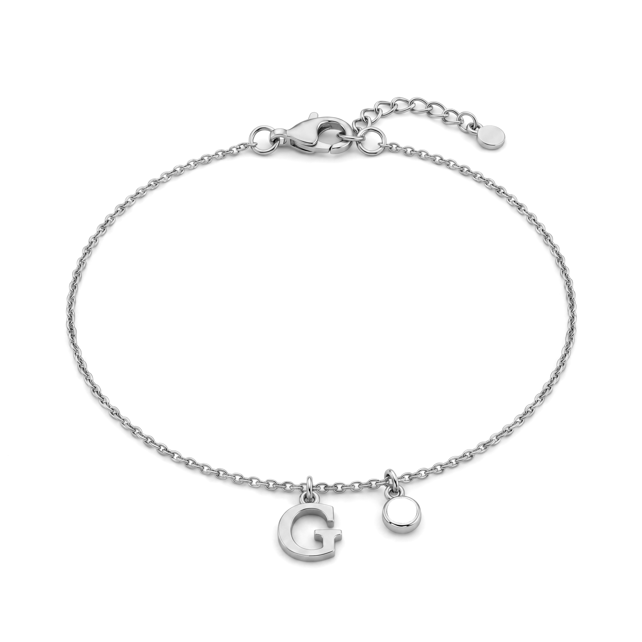 Pulseira de Pedras de Nascimento Iniciais "Éden"