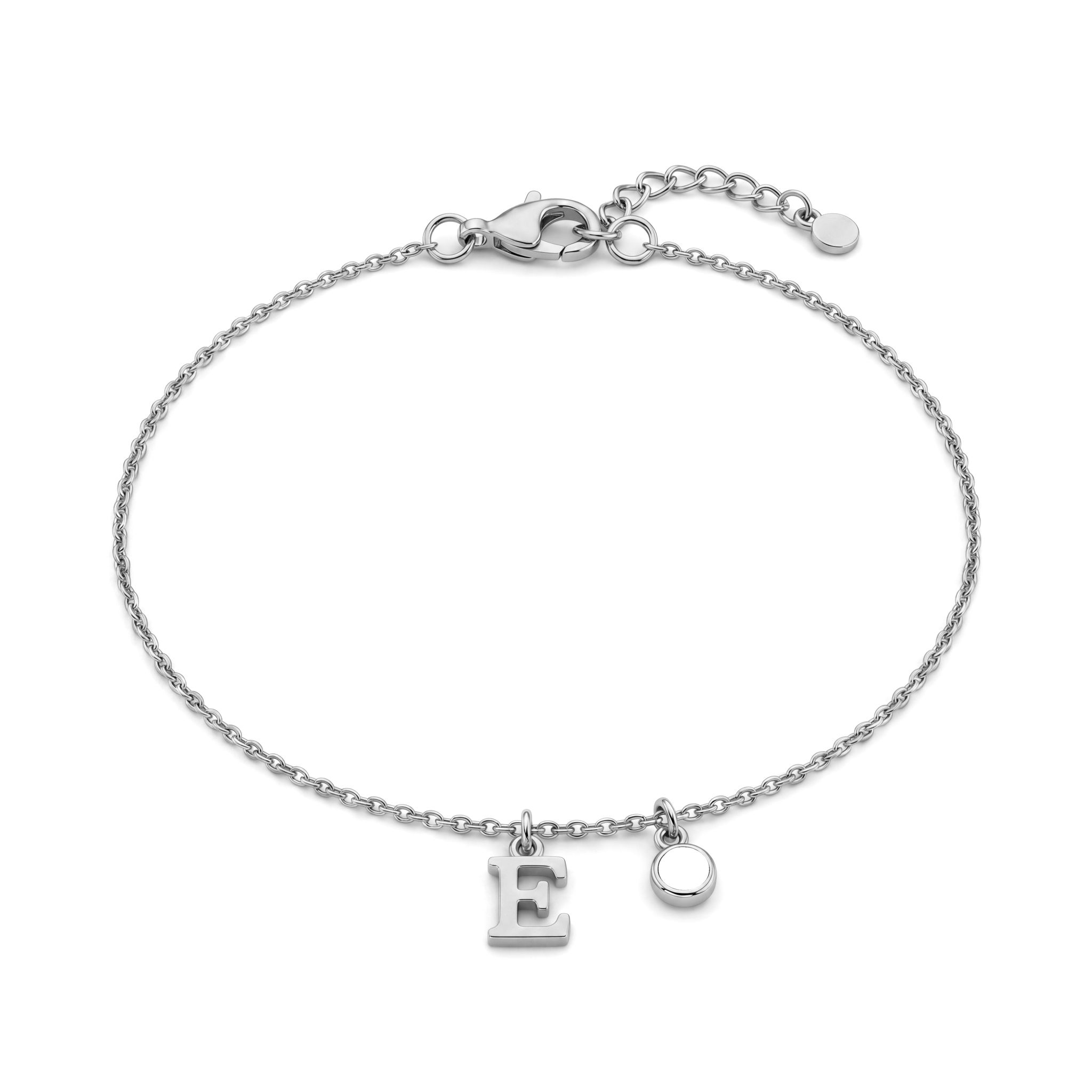 Pulseira de Pedras de Nascimento Iniciais "Éden"
