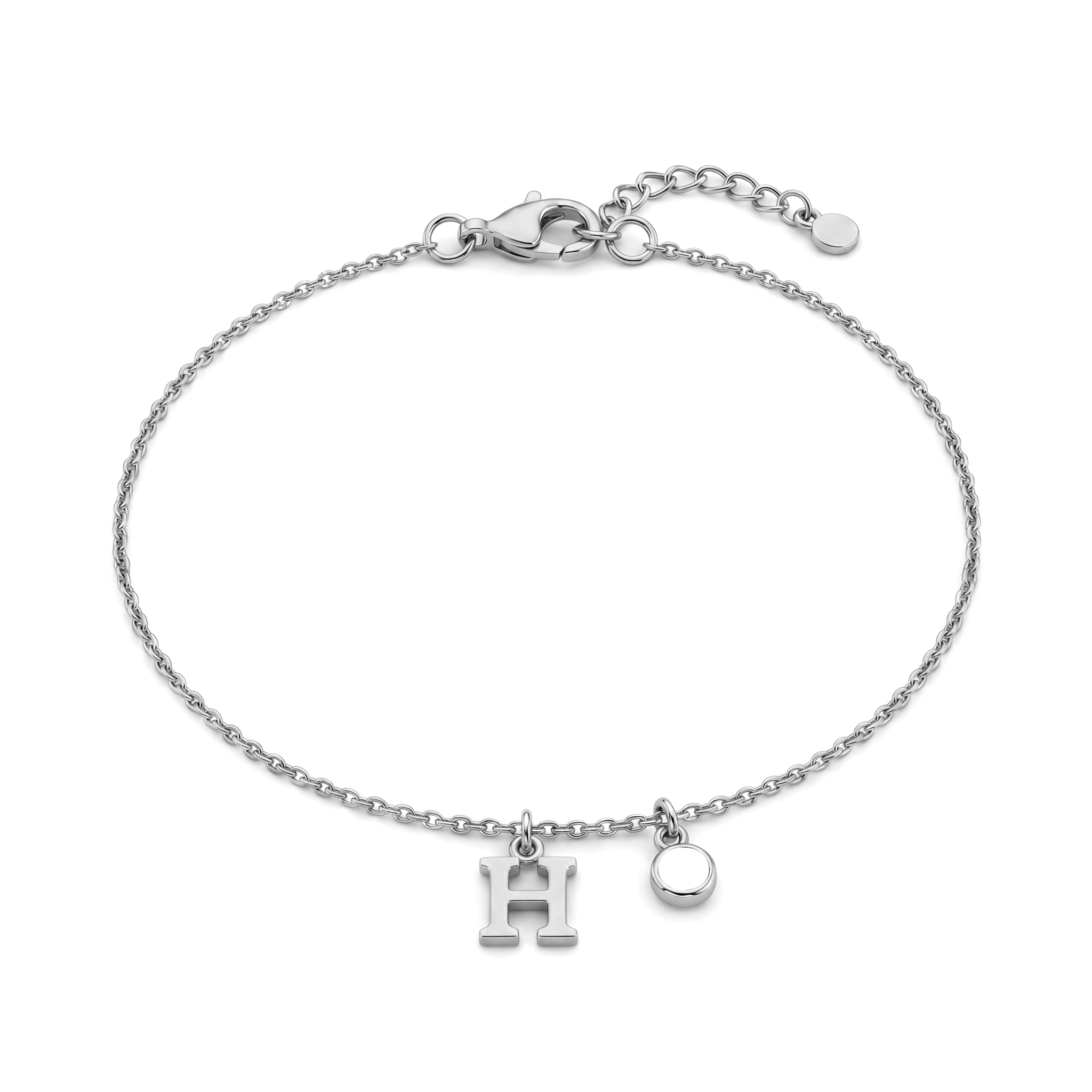 Pulseira de Pedras de Nascimento Iniciais "Éden"