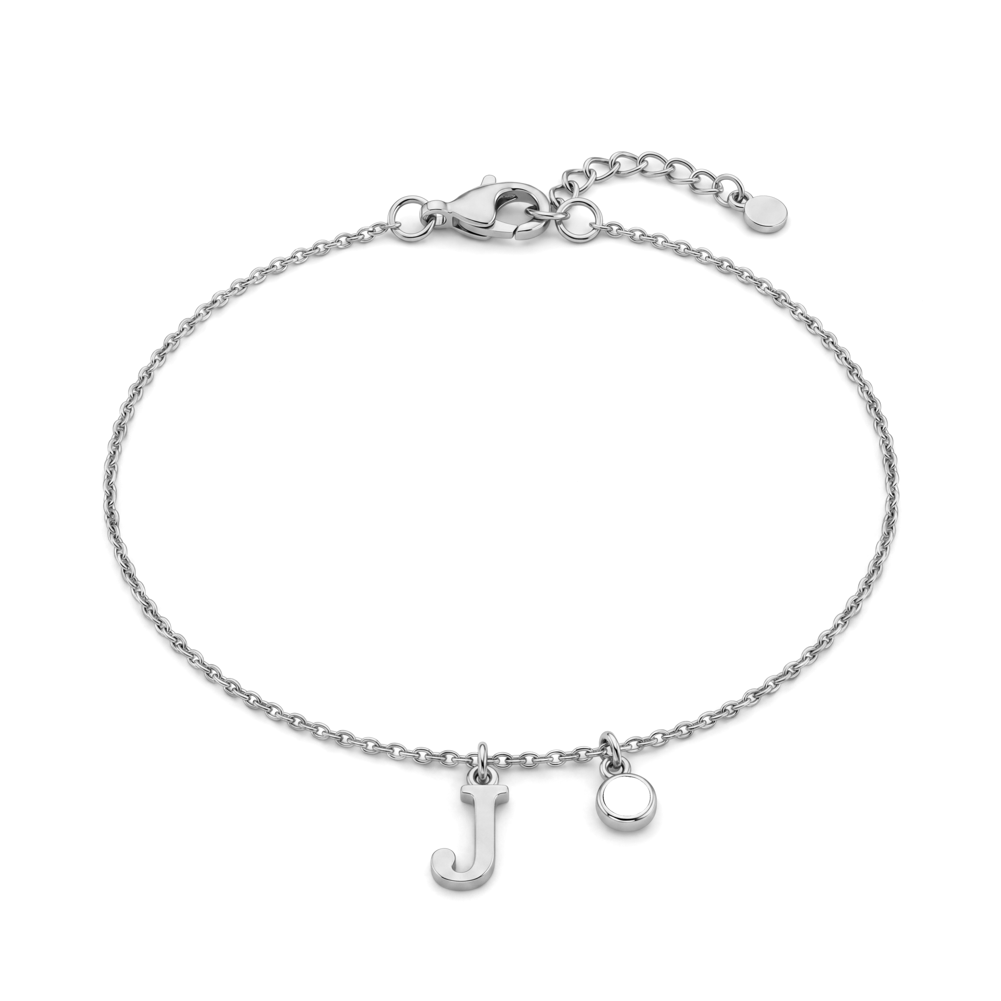 Pulseira de Pedras de Nascimento Iniciais "Éden"