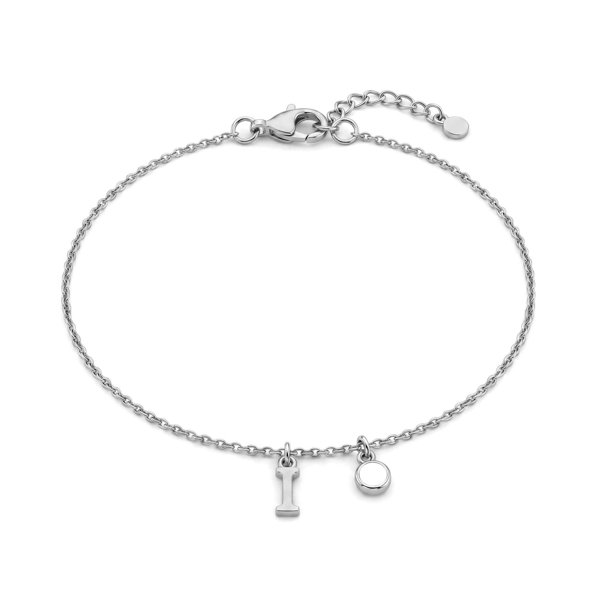 Pulseira de Pedras de Nascimento Iniciais "Éden"