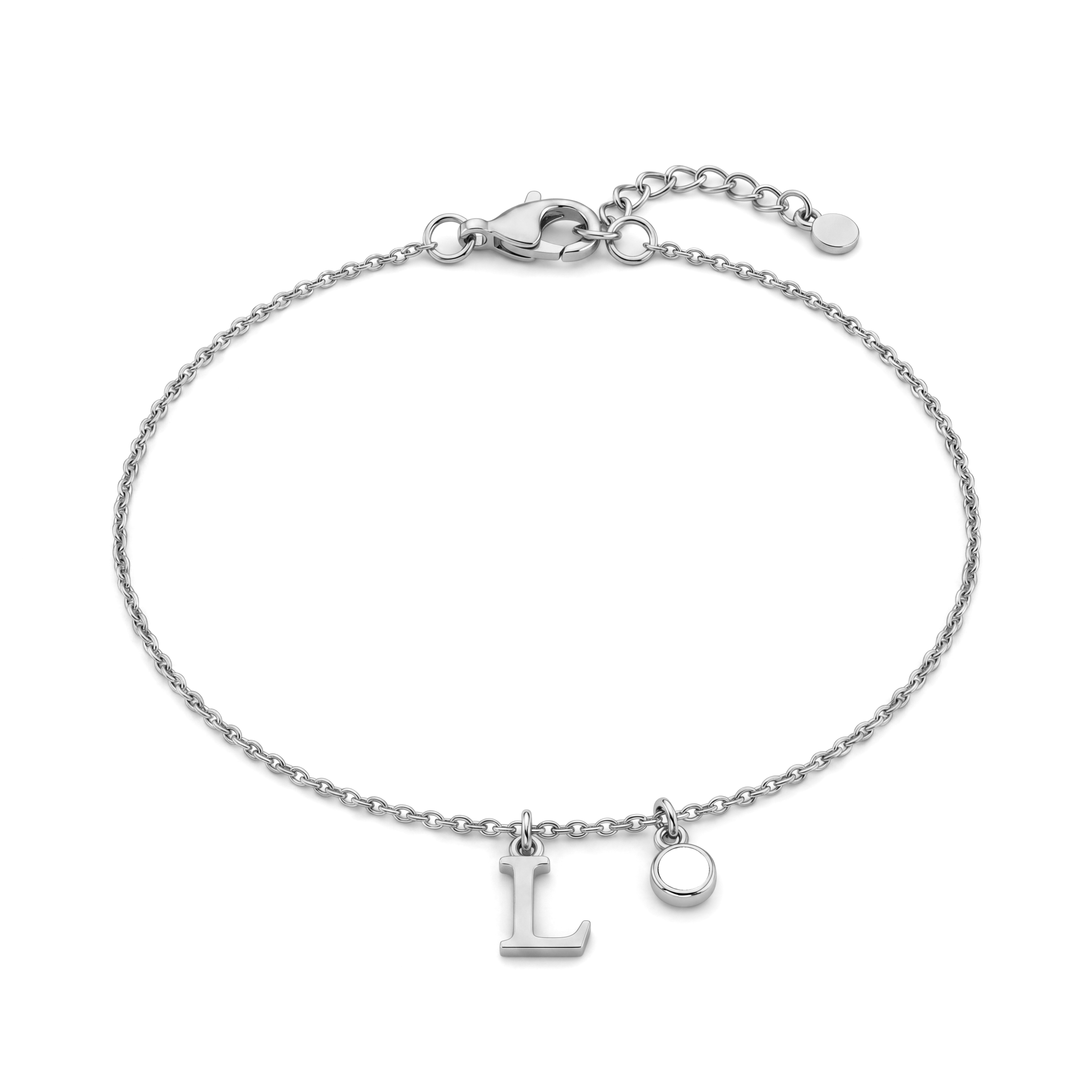 Pulseira de Pedras de Nascimento Iniciais "Éden"