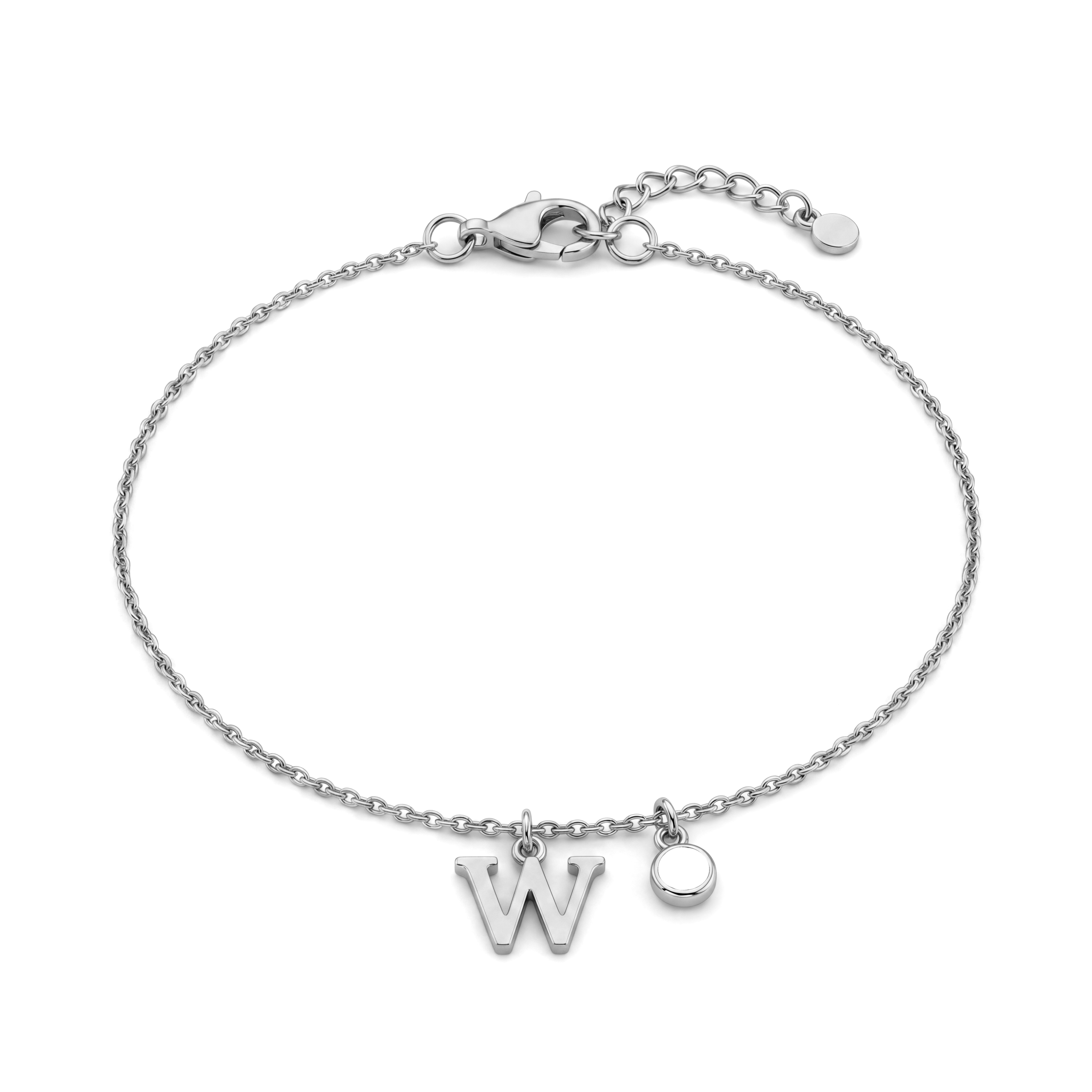 Pulseira de Pedras de Nascimento Iniciais "Éden"