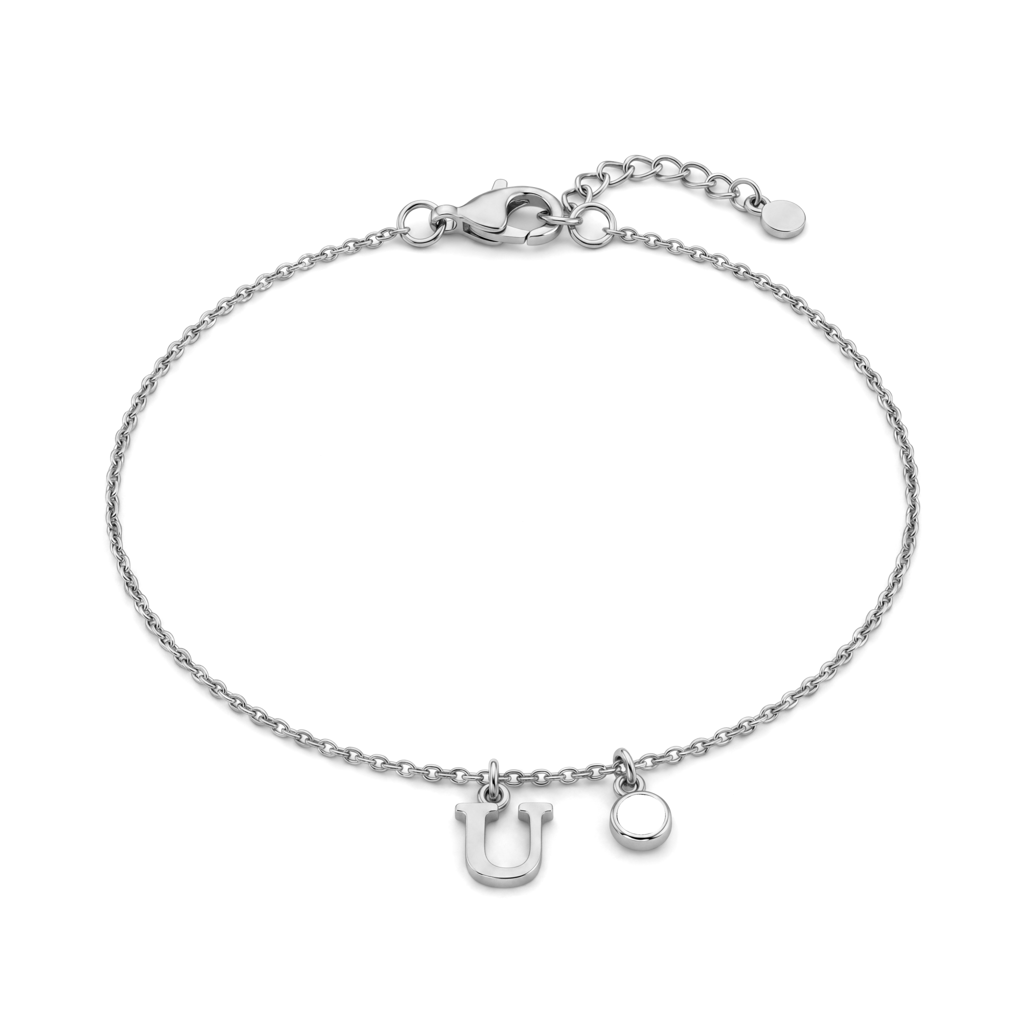 Pulseira de Pedras de Nascimento Iniciais "Éden"