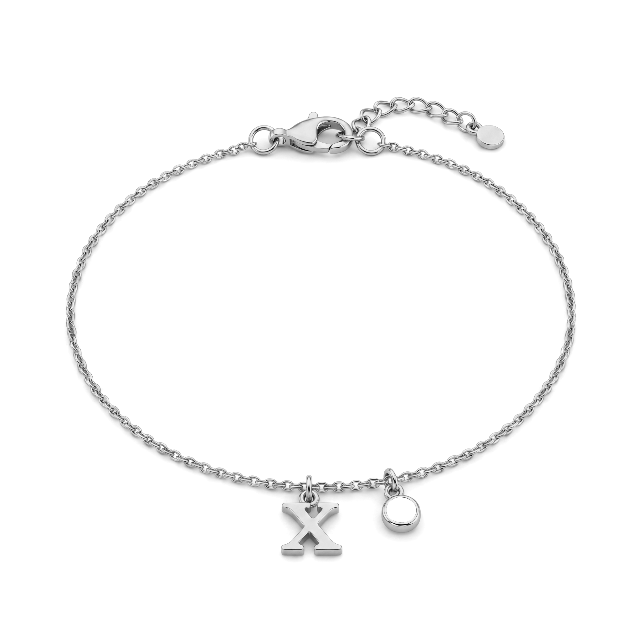 Pulseira de Pedras de Nascimento Iniciais "Éden"