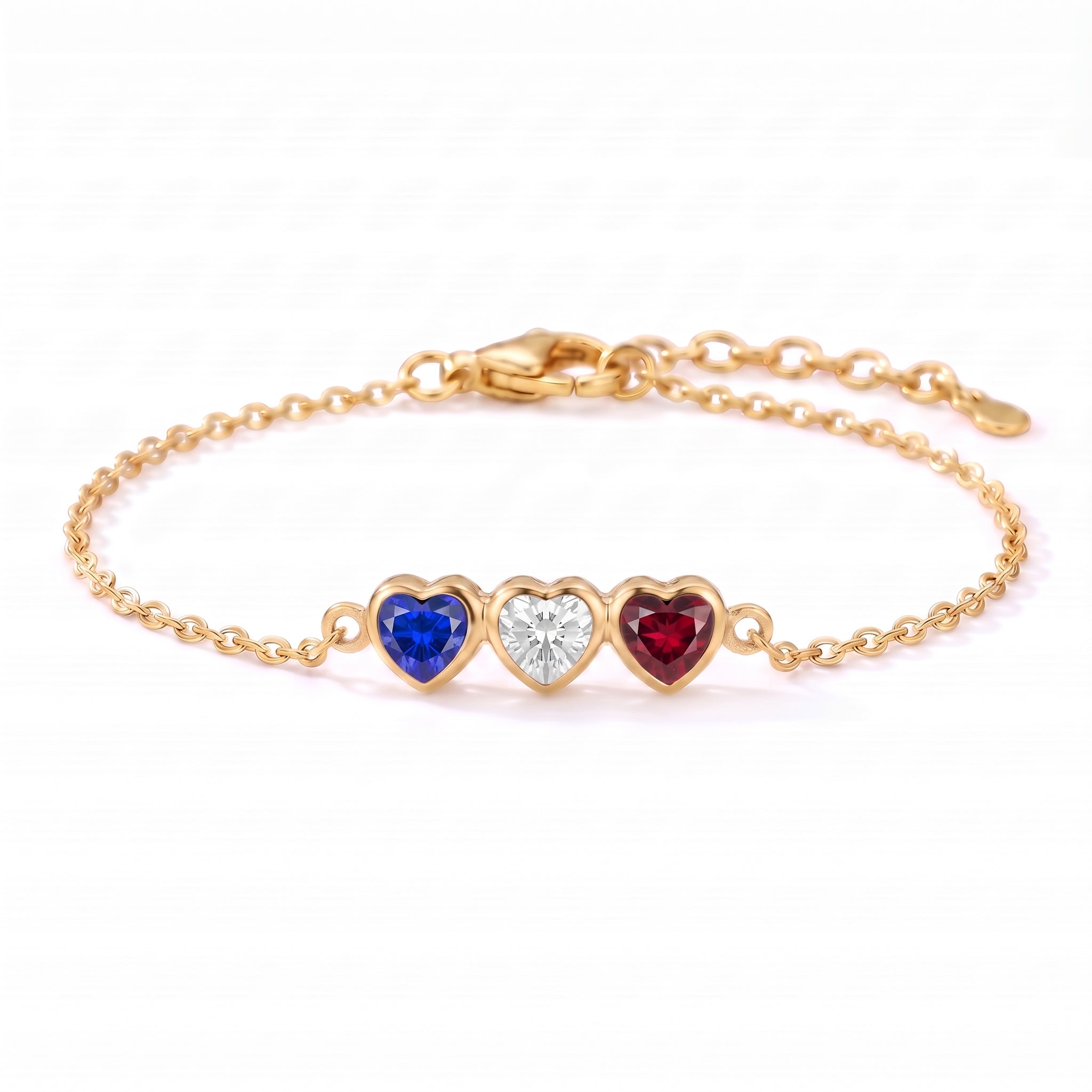 Pulseira com Pedra do Mês de Nascimento "Éden"