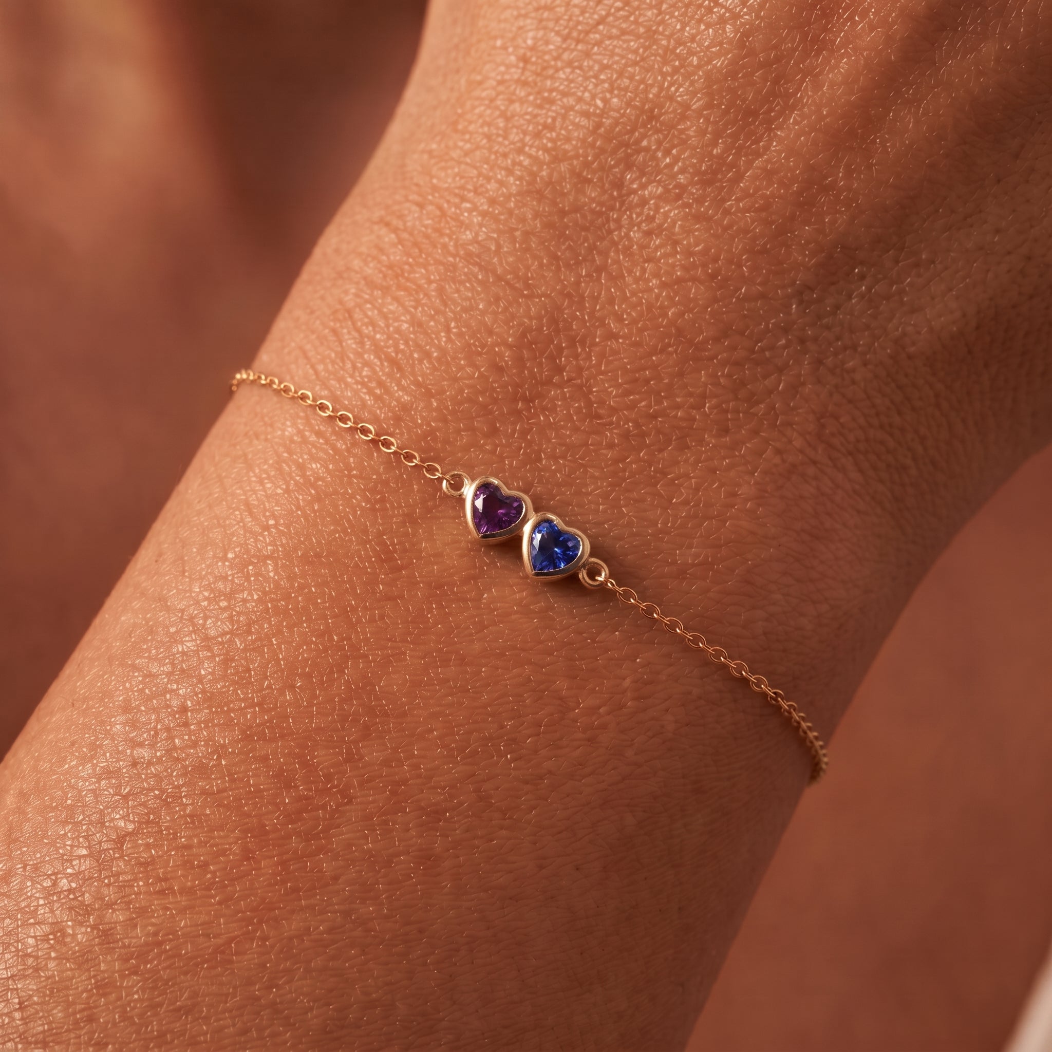 Pulseira com Pedra do Mês de Nascimento "Éden"