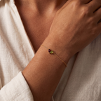 Pulseira com Pedra de Nascimento "Lumina"